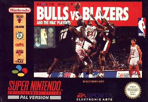 Bulls vs. Blazers Super Nintendo