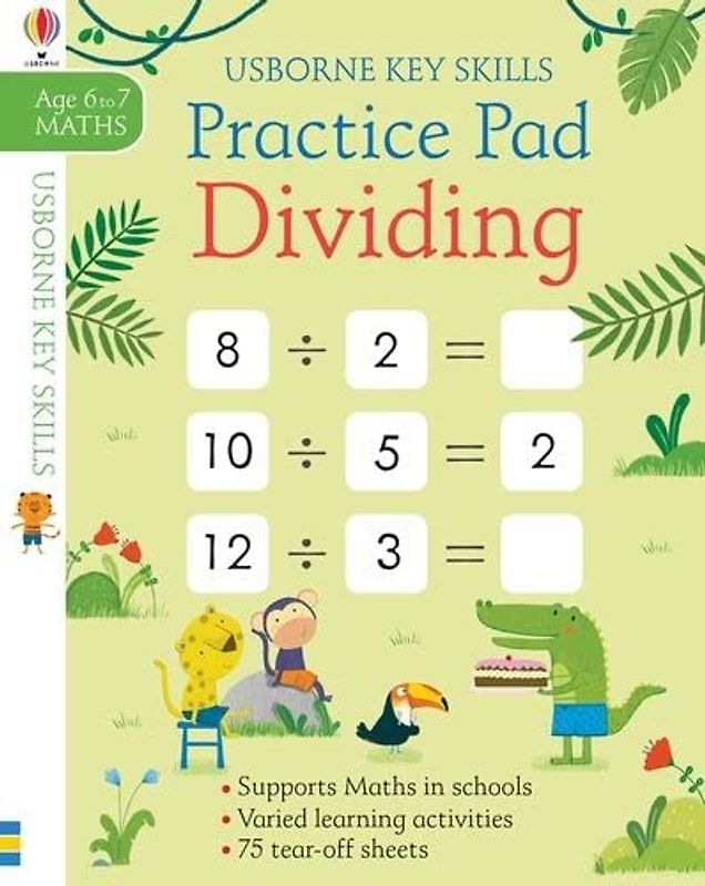 Dividing Practice Pad 6-7 (Key Skills): 1