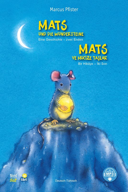 Mats und die Wundersteine (Deutsch-Türkisch)