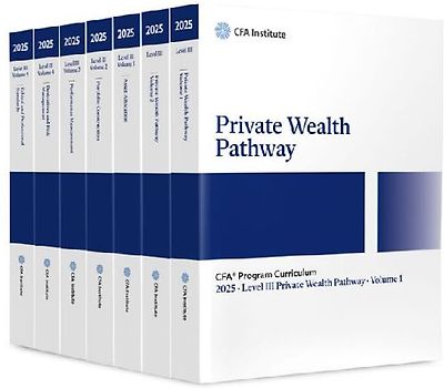 2025 Cfa Program Curriculum Level III Private Wealth Pathway Box Set