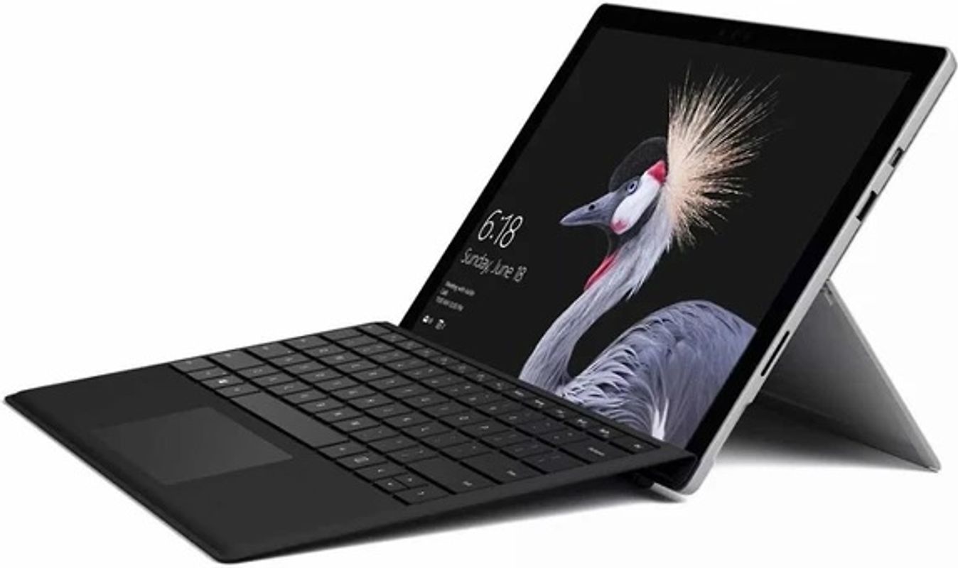 Microsoft Surface Pro 5 12,3" Intel Core i7 1TB SSD 16GB RAM [Wi-Fi, inkl. schwarzem Keyboard Dock, Type Cover 4] grau