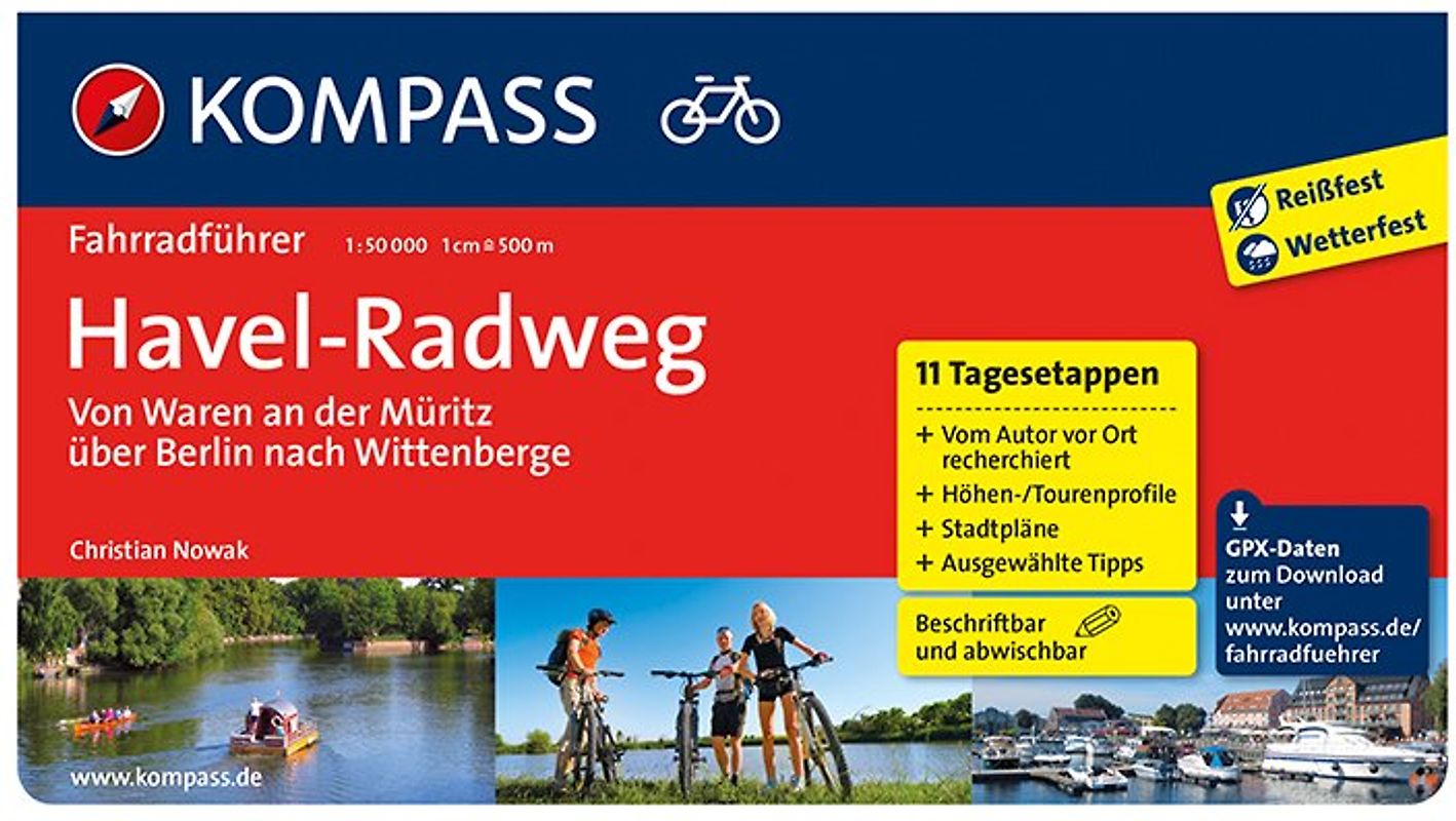 Havel-Radweg - Von Waren an der Müritz über Berlin nach Wittenberge