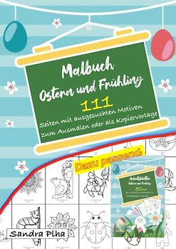 KitaFix-Kreativ: Malbuch Ostern & Frühling: 111 Seiten mit ausgesuchten Motiven zum Ausmalen oder als Kopiervorlage (KitaFix-Kreativ: Malbücher)