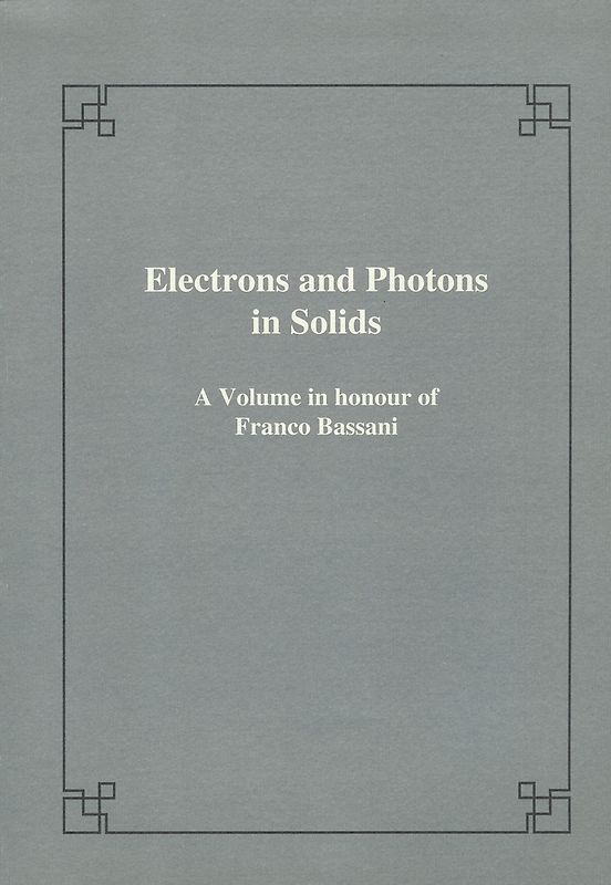Electrons and photons in solids
