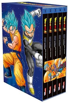 Dragon Ball Super Bände 1-5 im Sammelschuber mit Extra
