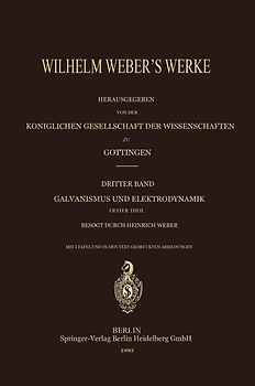 Wilhelm Weber’s Werke