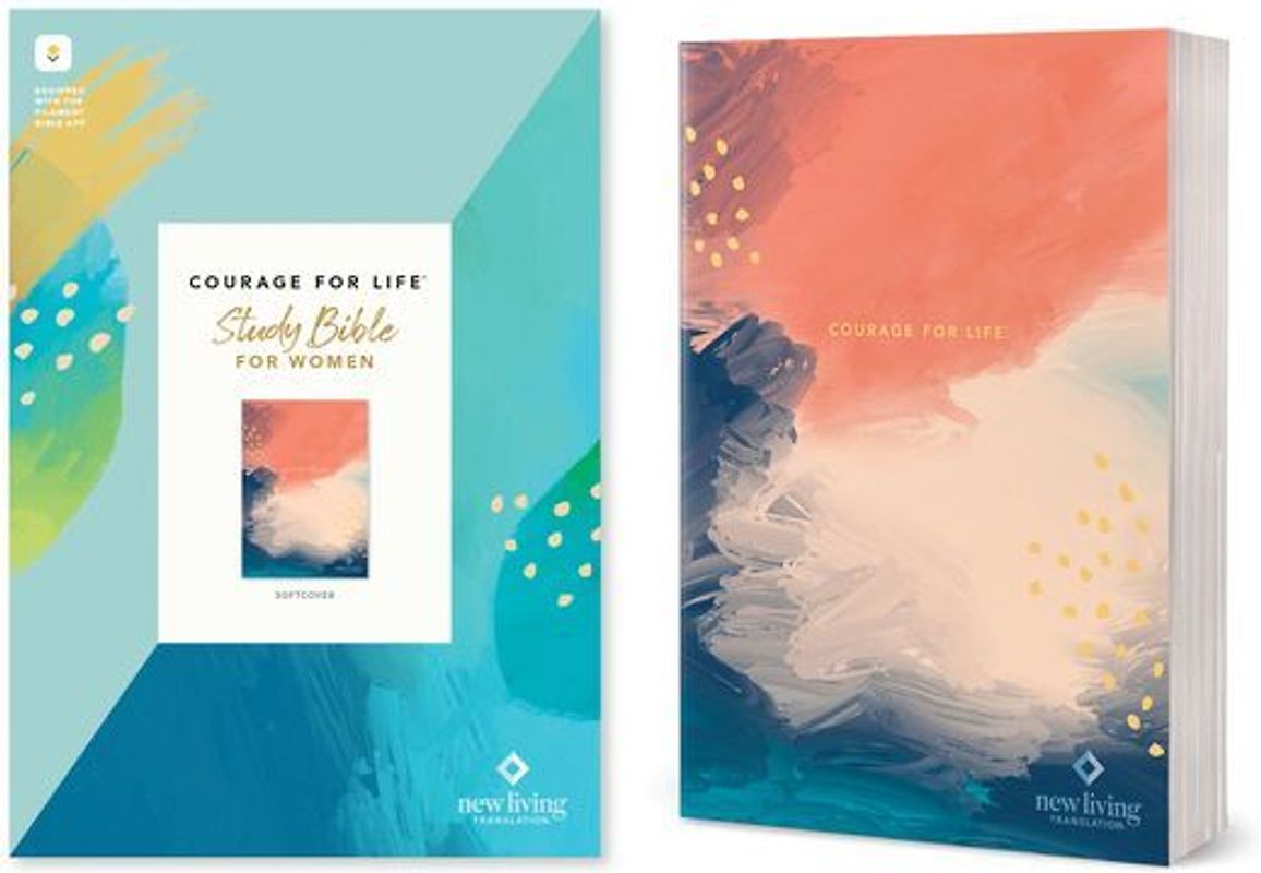 NLT Courage for Life Study Bible for Women, Filament Enabled (Softcover)
