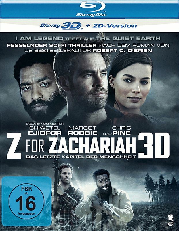 Z for Zachariah - Das letzte Kapitel der Menschheit [Blu-ray 3D] 3D Blu-ray Disc