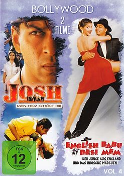 Josh - Mein Herz gehört Dir / English Babu Desi Mem [2 Filme Bollywood] DVD