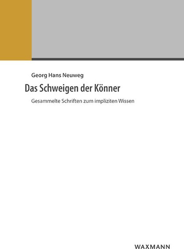 Das Schweigen der Könner