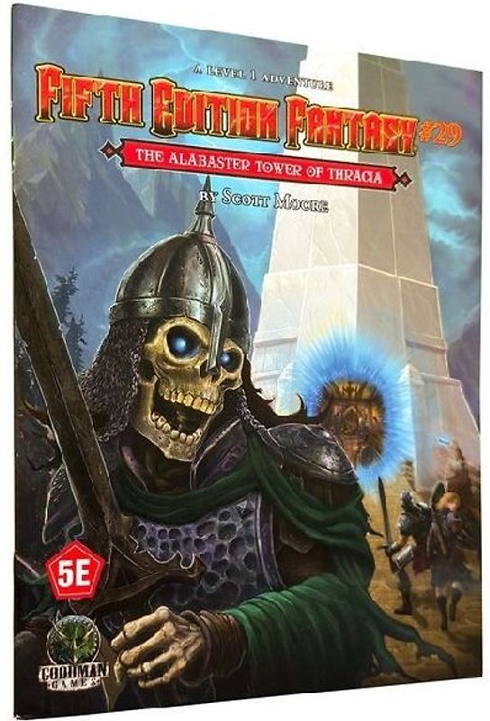 Fifth Edition Fantasy #29: The Alabaster Tower of Thracia (5e)