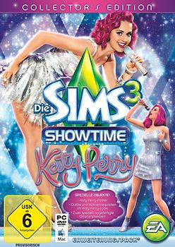 Die Sims 3: Showtime - Katy Perry [Collector's Edition inkl. 2 Gitarren-Plektren und Katy Perry-Poster, AddOn] PC Spiele