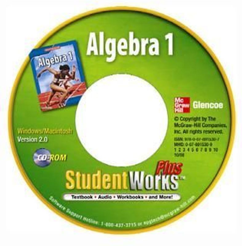 Algebra 1, Studentworks Plus CD-ROM