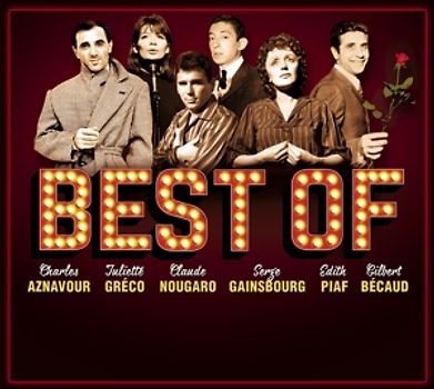 Aznavour/Greco/Gainsbourg/Piaf/Becaud/+ - Best of [5 CDs]