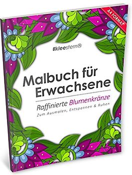 Kleestern Malbuch für Erwachsene