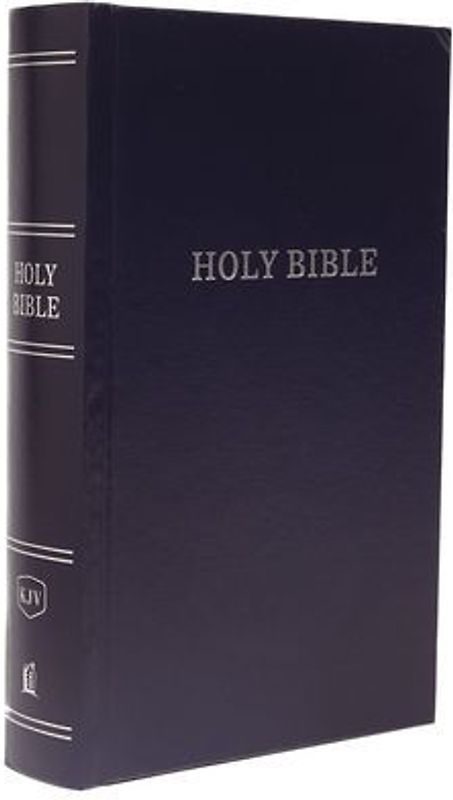 KJV, Pew Bible, Hardcover, Blue, Red Letter Edition