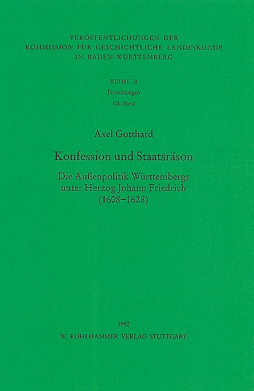 Konfession und Staatsräson