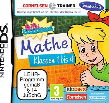 Bibi Blocksberg Grundschule Klasse 1-4 Mathematik Nintendo DS