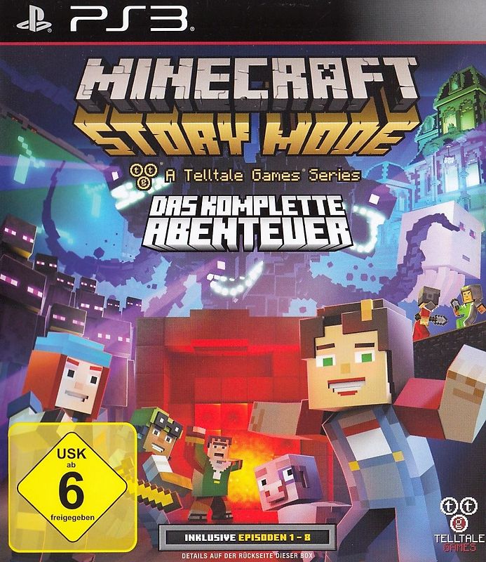 Minecraft: Story Mode - Das Komplette Abenteuer [Episode 1-8] PlayStation 3