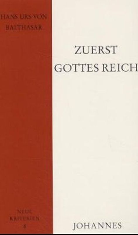 Zuerst Gottes Reich