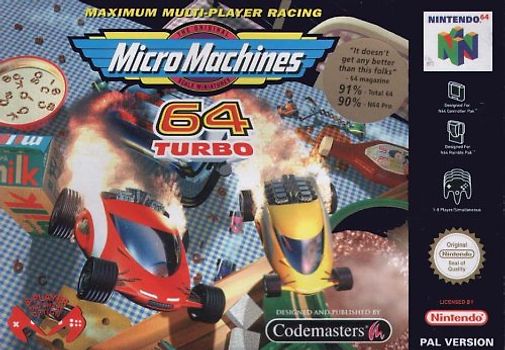 Micro machines 64 Turbo - Nintendo 64 - PAL Nintendo 64