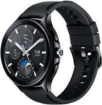 Image of Xiaomi Watch 2 Pro 46 mm zwart met silicone bandje zwart [wifi] (Refurbished)