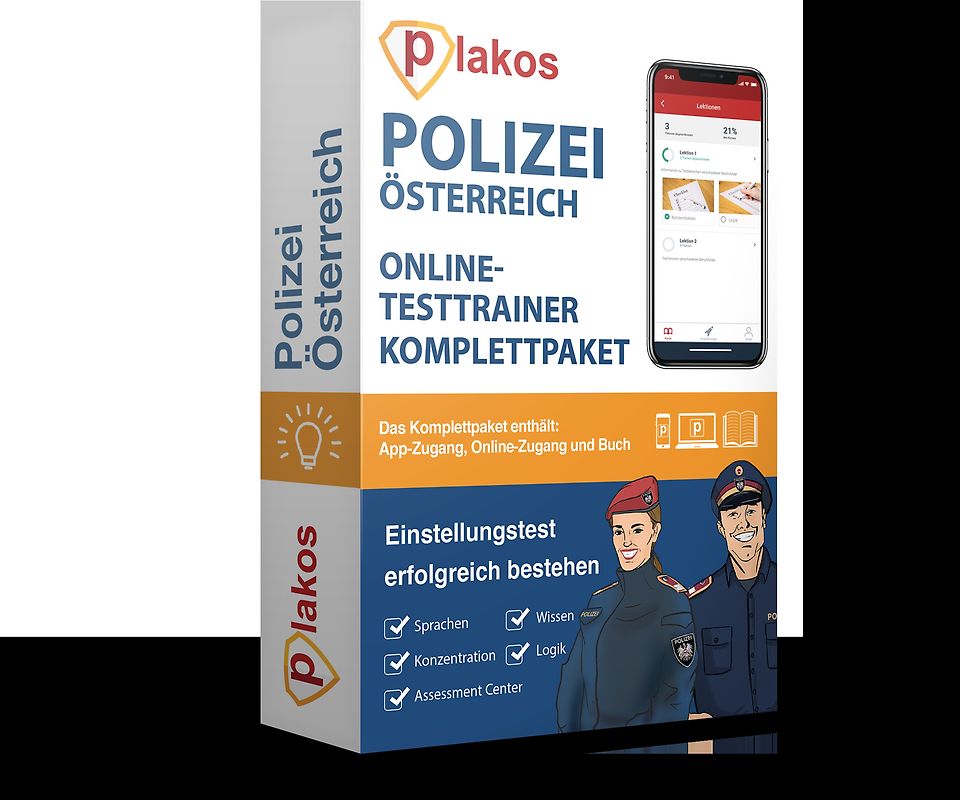 Polizei Österreich Einstellungstest Komplettpaket