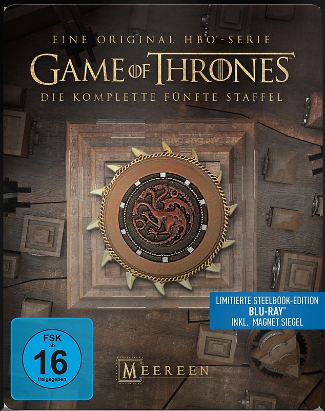 Game of Thrones - Die komplette fünfte Staffel [Steelbook, 4 Discs] Blu-ray Disc