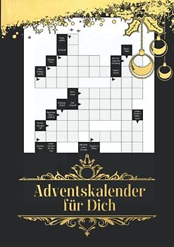 Adventskalender für Dich: Sudoku im Edlen Design in den Schwierigkeitsstufen mittel und schwer | Das Rätselbuch für die Weihnachtszeit