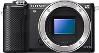 Image of Sony Alpha 5000 body zwart (Refurbished)