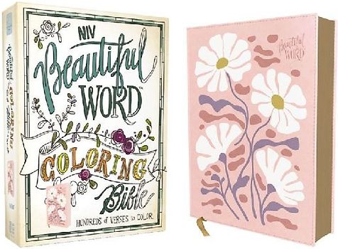 Niv, Beautiful Word Coloring Bible, Leathersoft, Pink