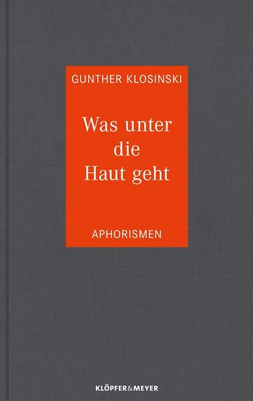 Was unter die Haut geht