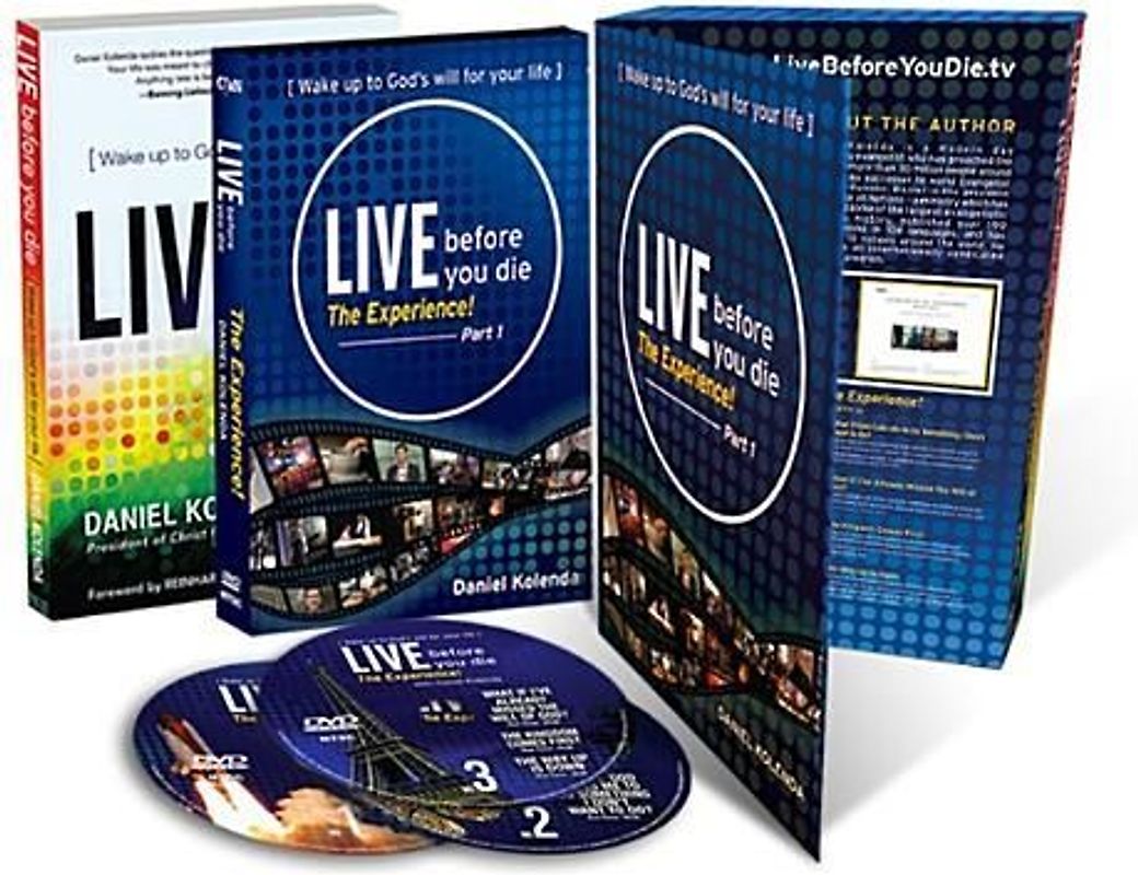 Live Before You Die-The Experience (Book + 3 DVDs)