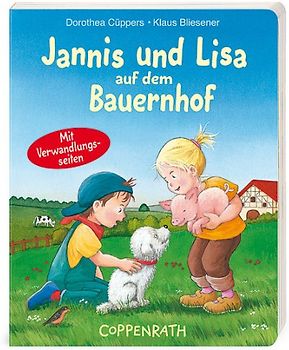 Jannis und Lisa auf dem Bauernhof