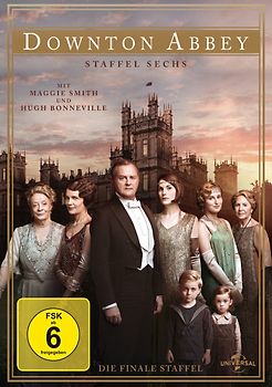 Downton Abbey: Staffel sechs - Die finale Staffel [4 Discs] DVD
