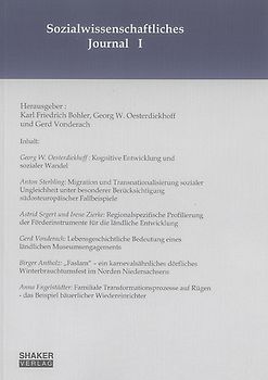 Sozialwissenschaftliches Journal