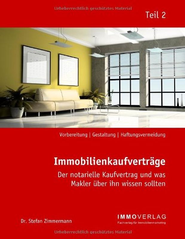 Immobilienkaufverträge Teil 2