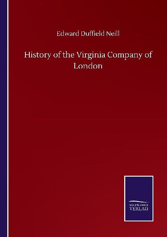 History of the Virginia Company of London