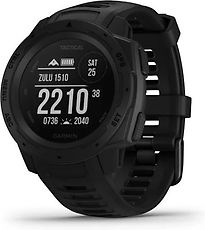 Garmin Instinct Tactical Edition 45mm noir et bracelet en silicone noir