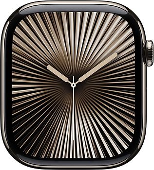 Apple Watch Series 10 42 mm Boîtier titane naturel [Wi-Fi + Cellulaire]