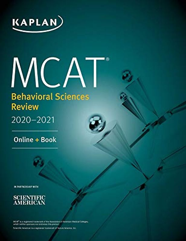 MCAT Behavioral Sciences Review 2020-2021: Online + Book (Kaplan Test Prep)