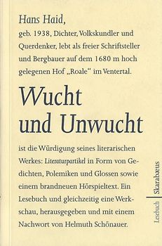 Wucht und Unwucht. Literaturpartikel