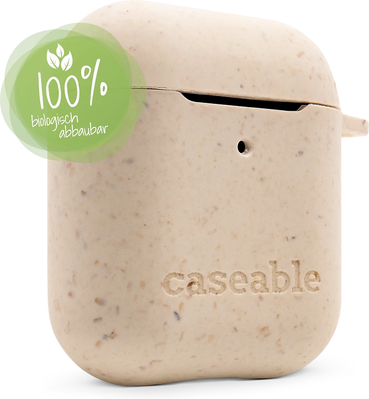 Apple AirPods (2.Generation) Nachhaltige Hülle weiß