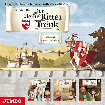 Menrad,Karl/Various - Der Kleine Ritter Trenk-Die Box (2) [3 Audio CDs]