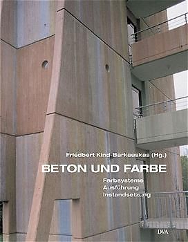 Beton und Farbe
