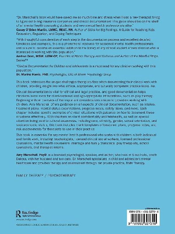 Clinical Documentation with Children and Adolescents