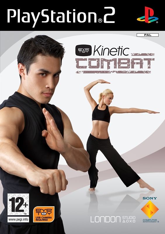 EyeToy Kinetic: Total Combat - Das interaktive Fitnesserlebnis [Eye Toy Kamera benötigt, Internationale Version] PlayStation 2