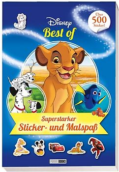 Disney Best of: Superstarker Sticker- und Malspaß