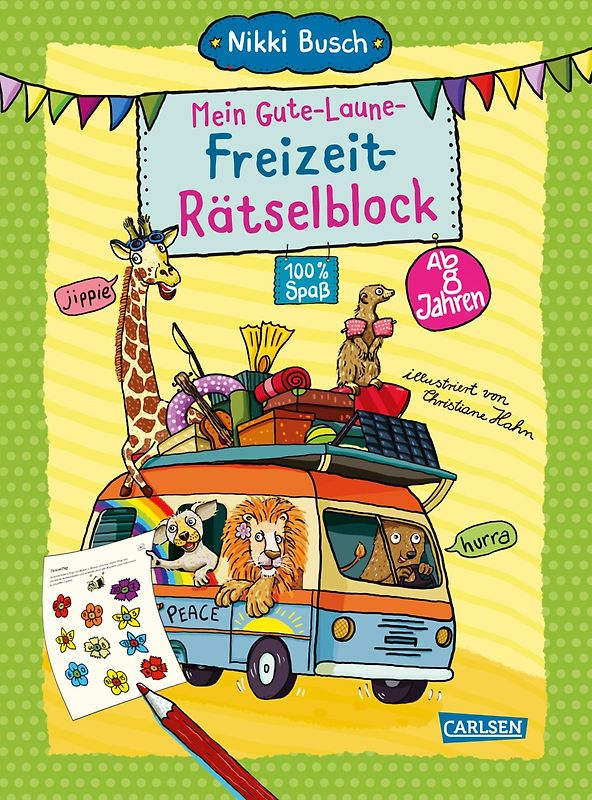 Rätselspaß Grundschule: Mein Gute-Laune-Freizeit-Rätselblock