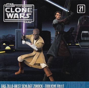 Star Wars - The Clone Wars: Folge 21 - Das Zillo-Biest schlägt zurück / Tödliche Falle [Audio CD]
